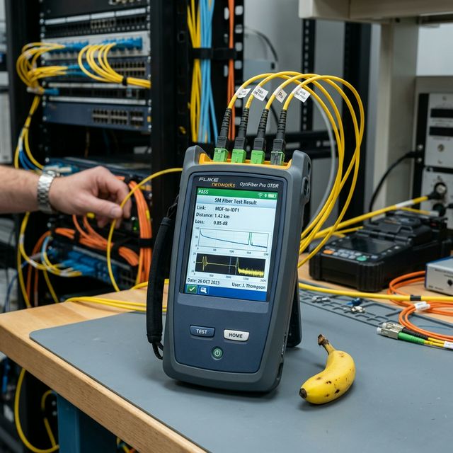 Certificação de redes ópticas